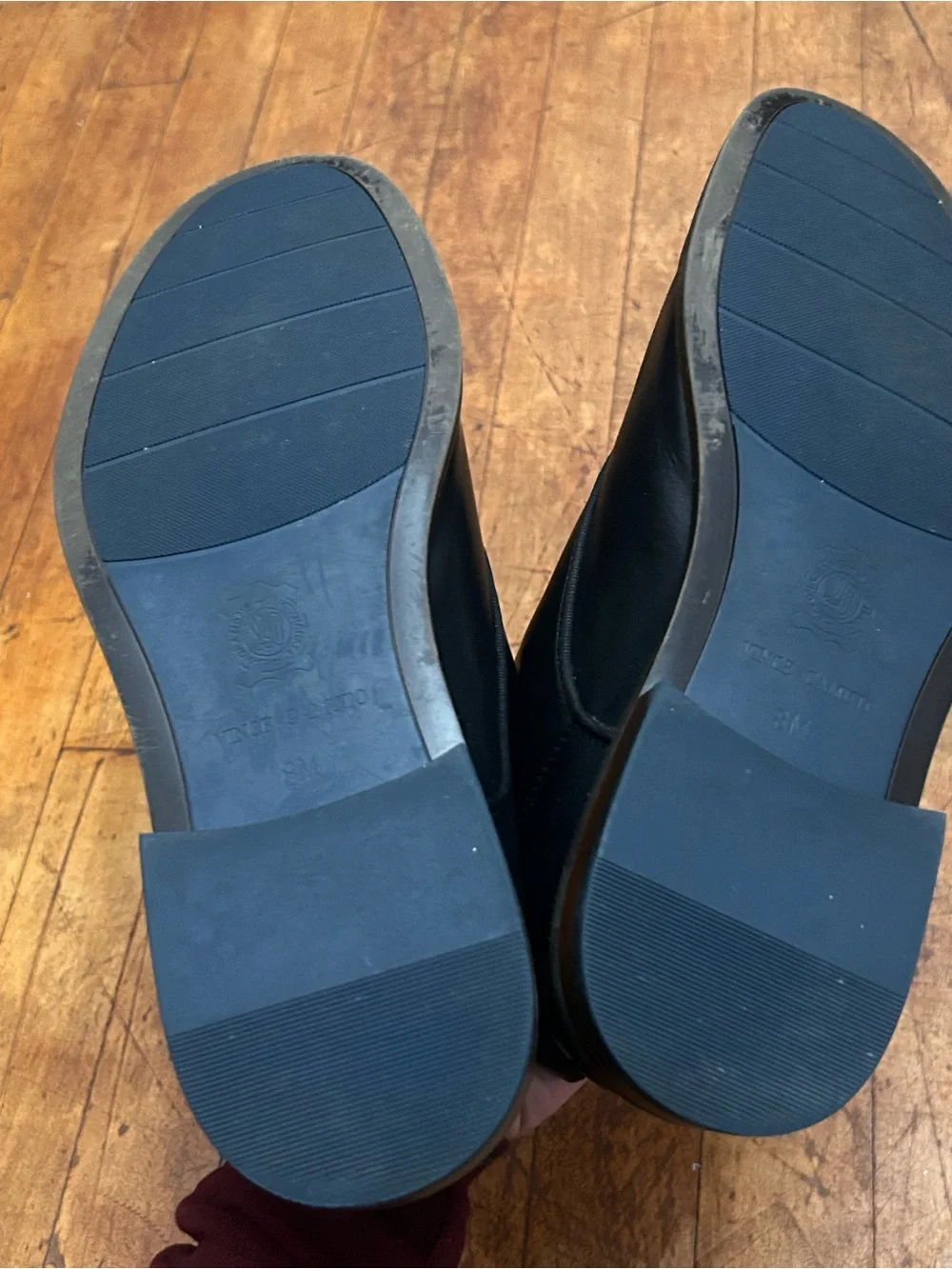 Vince Camuto Black Leather Chukka Boots